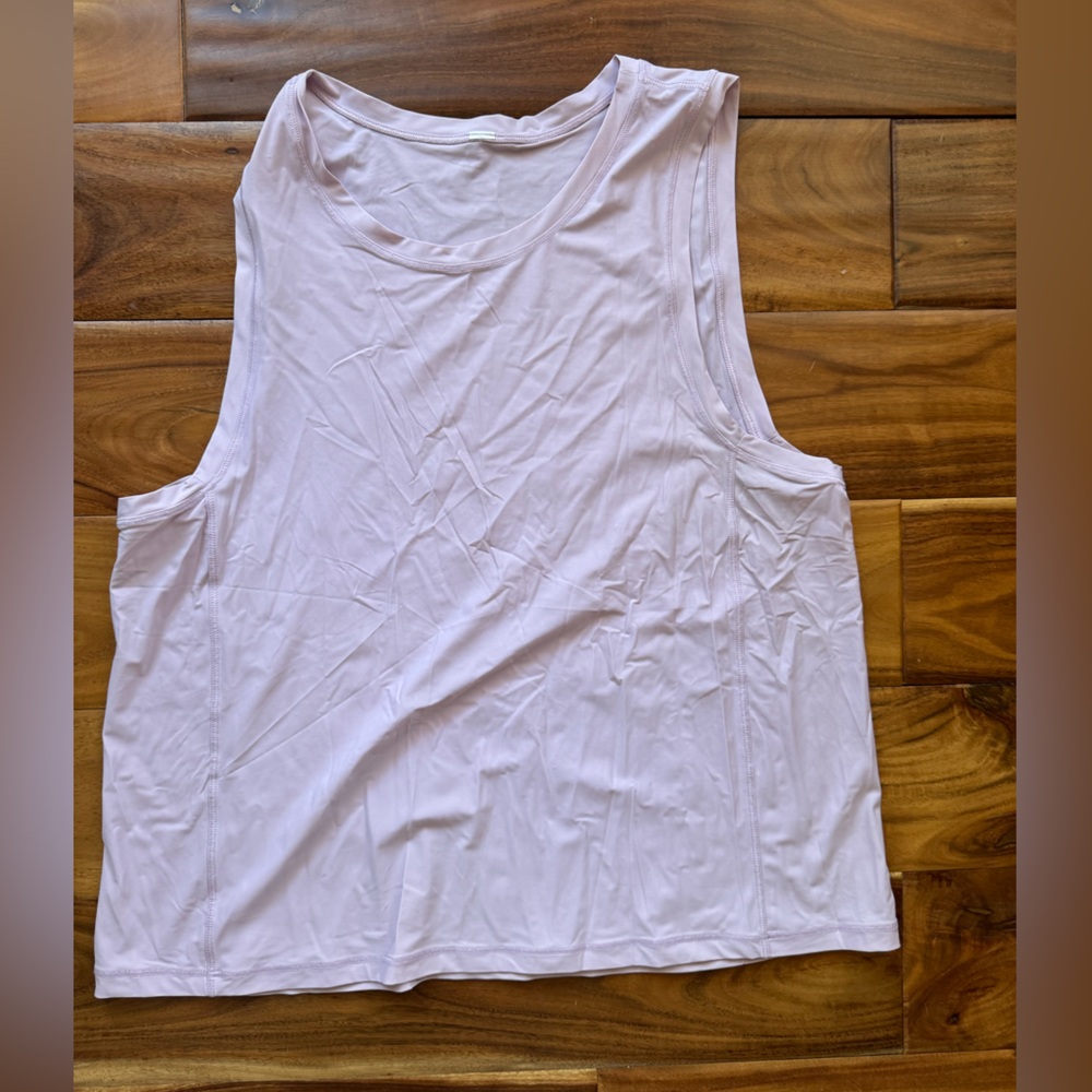 lululemon athletica Pink/Green Tank Top